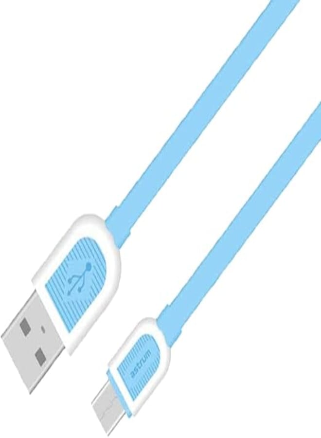 Astrum UD360 Charge and Sync Cable Micro USB - Sky Blue and White